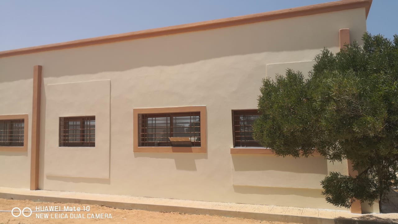 Hangar en charpente métallique